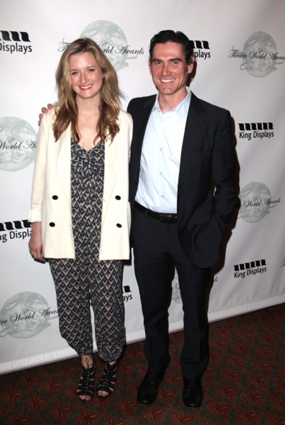 Grace Gummer & Billy Crudup attending the 2011 Theatre World Awards at the August Wilson Theatre in New York City.  at 