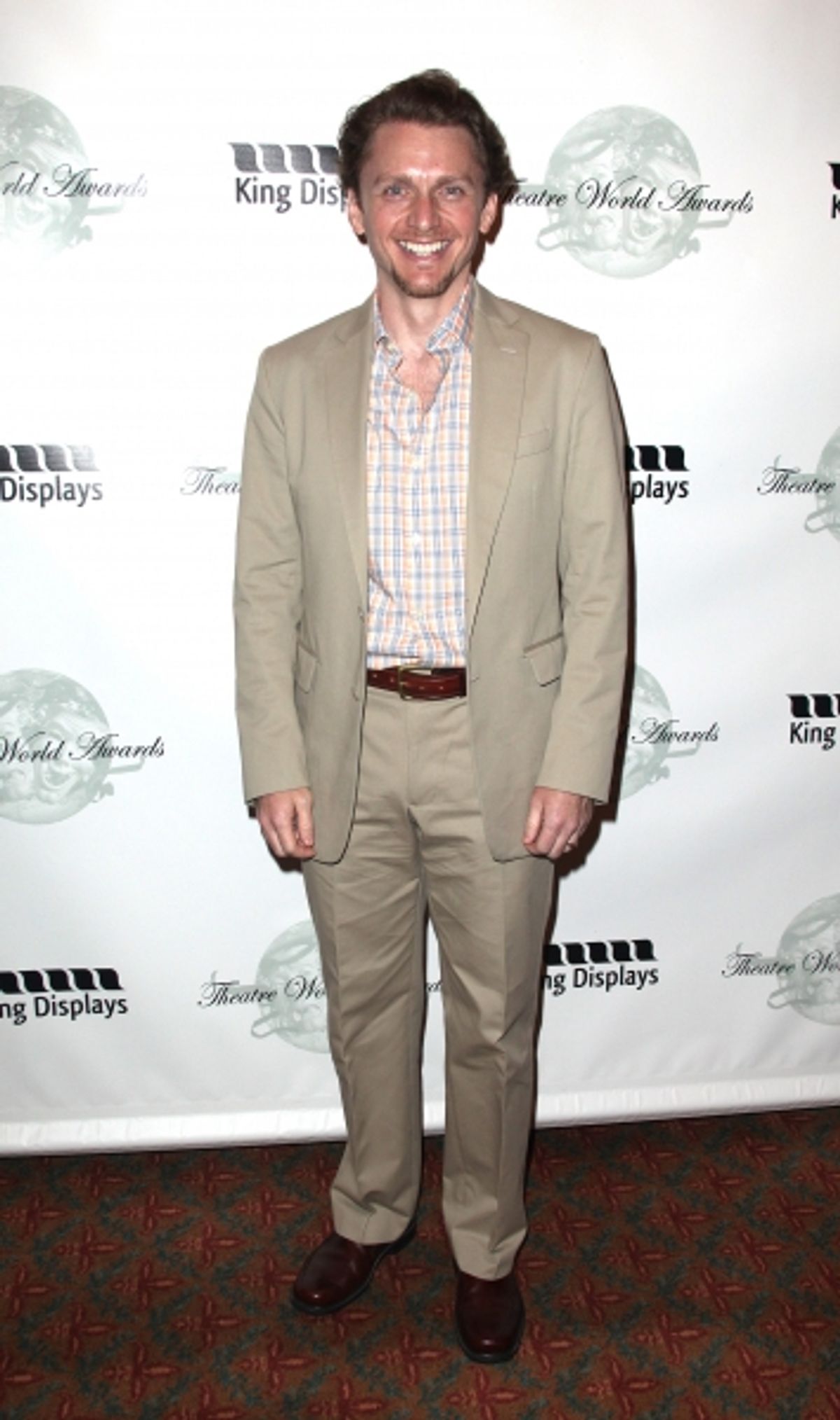Jason Danieley attending the 2011 Theatre World Awards at the August Wilson Theatre in New York City.  at 