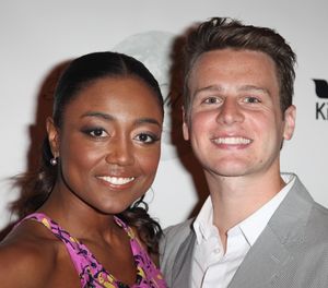 Patina Miller & Jonathan Groff attending the 2011 Theatre World Awards at the August Wilson Theatre in New York City. @ BroadwayWorld Patina Miller & Jonathan Groff attending the 2011 Theatre World Awards at the August Photo