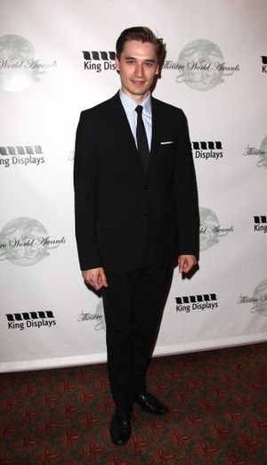 Seth Numrich attending the 2011 Theatre World Awards at the August Wilson Theatre in  Photo