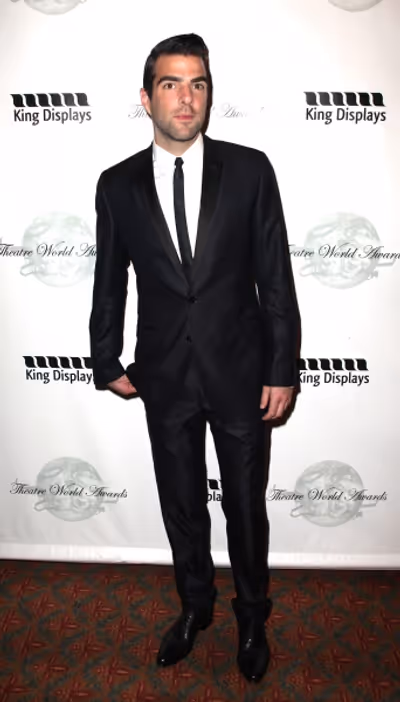 Zachary Quinto attending the 2011 Theatre World Awards at the August Wilson Theatre i Photo