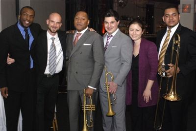 Reginald Quinerly (Drums), Alan Hampton (Bass), Wynton Marsalis, Tatum Greenblatt (Tr Photo