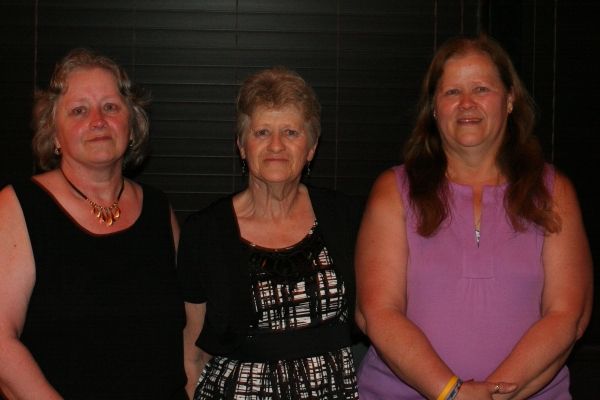 Betty Wiggin Porter (center) and DorothyÂ Wiggin Semprini (right) with their siste Photo