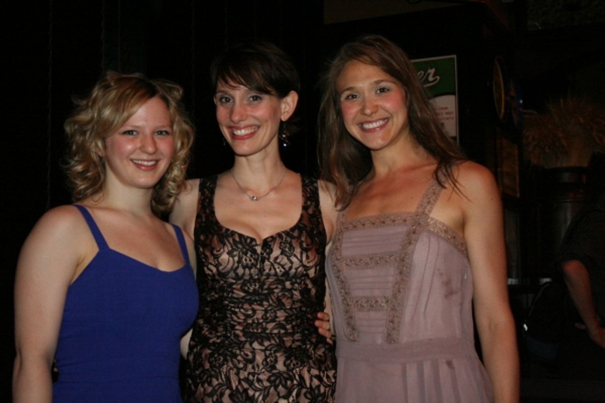 Emily Walton, Jamey Hood and Sarah Sokolovic at 