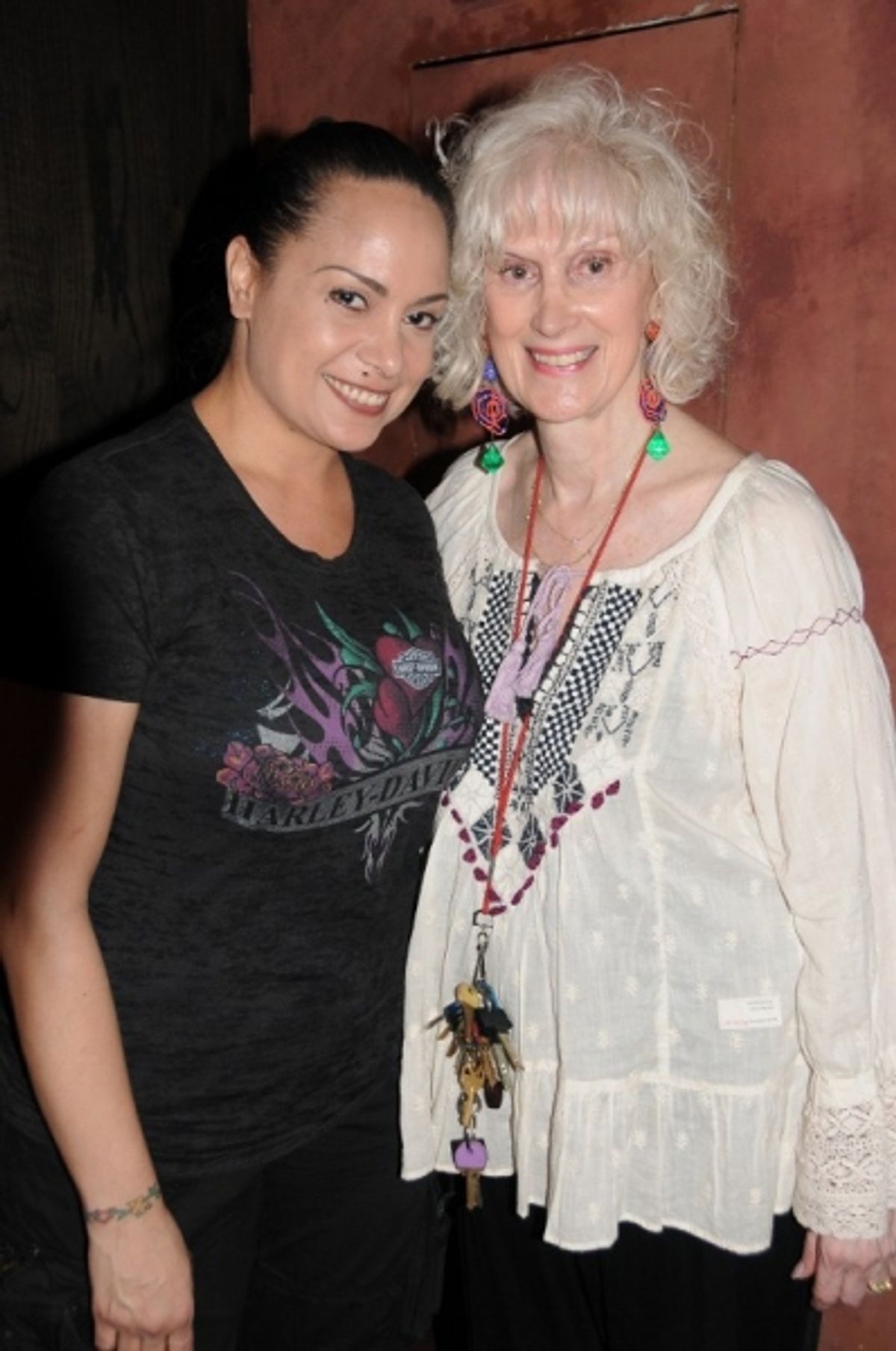 Shirley Johnston  (Stage Manager), Diane Martindale (Artistic Director) at 