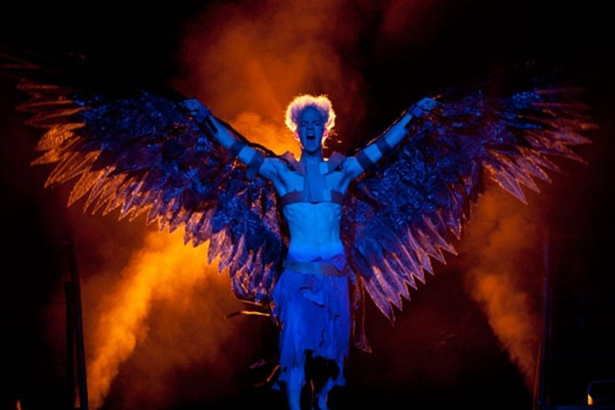 Ben Diskant as Ariel in The Tempest by William Shakespeare, directed by Adrian Noble, at The Old Globe June 5 - Sept. 25, 2011.  Photo by Henry DiRocco. at 