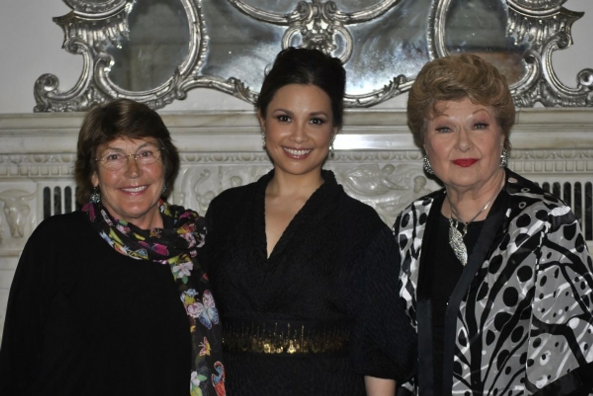 Helen Reddy, Lea Salonga, Marilyn Maye at 