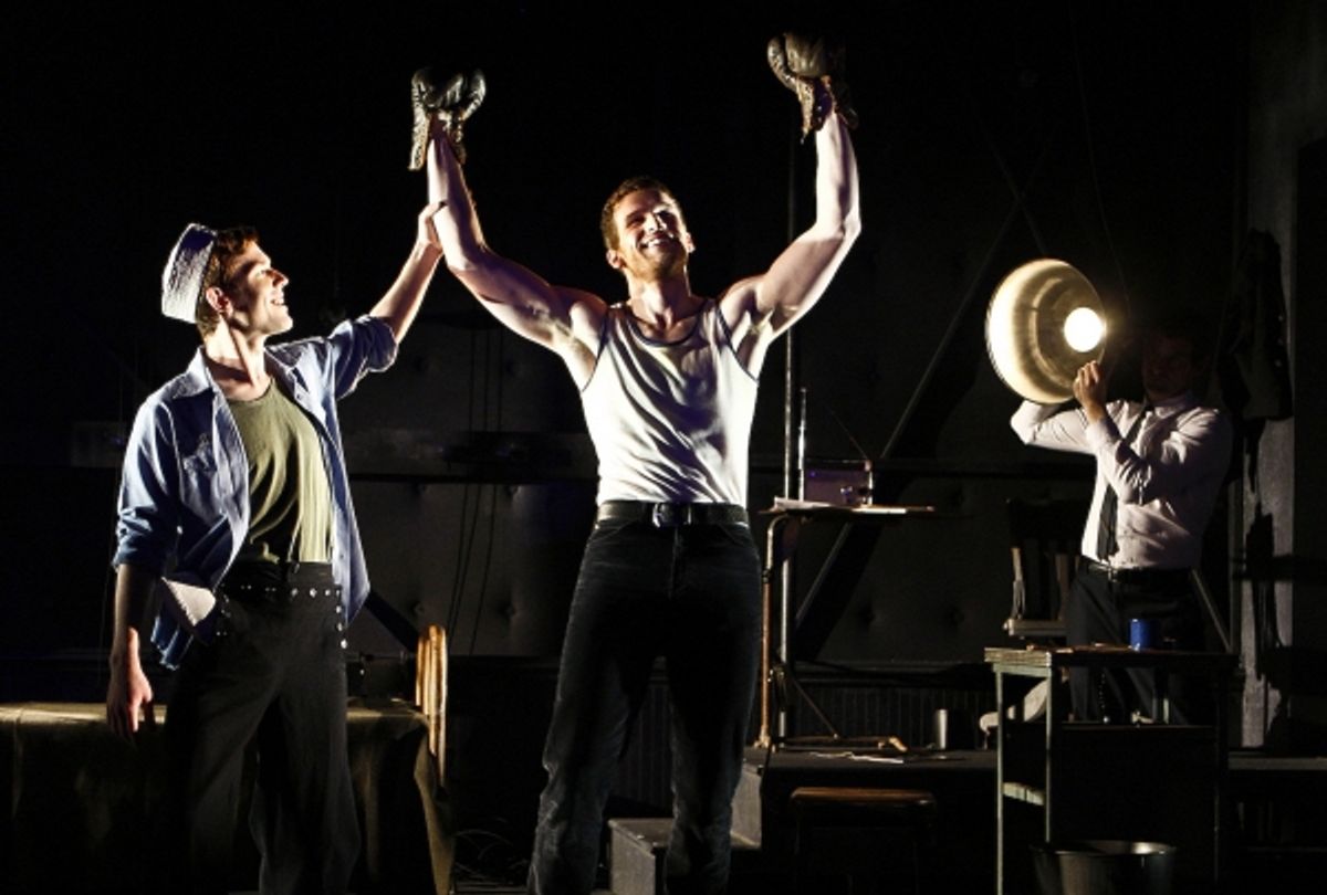 Production photo: KC Comeaux, Claybourne Elder at 