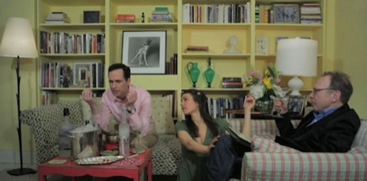 Bill Connington, Juliette Bennett, Anthony Haden-Guest at 