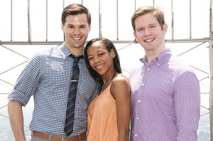 Andrew Rannells, Nikki M. James & Rory O'Malley @ BroadwayWorld Andrew Rannells, Nikki M. James & Rory O'Malley Photo