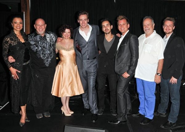 Valarie Pettiford, Gerald Sternbach, Karissa Noel, Erich Bergen, Nick Perez, Chris Is Photo