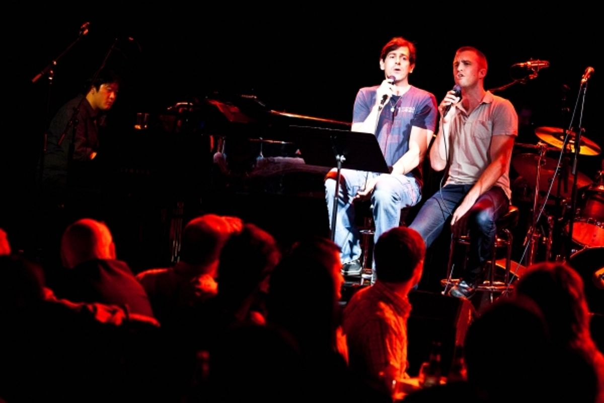 Greg Naughton, Gavin Creel at 