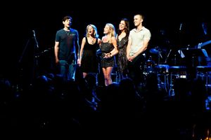 Greg Naughton, Kelli O'Hara, Sherie Rene Scott, Lindsay Mendez, Gavin Creel Photo