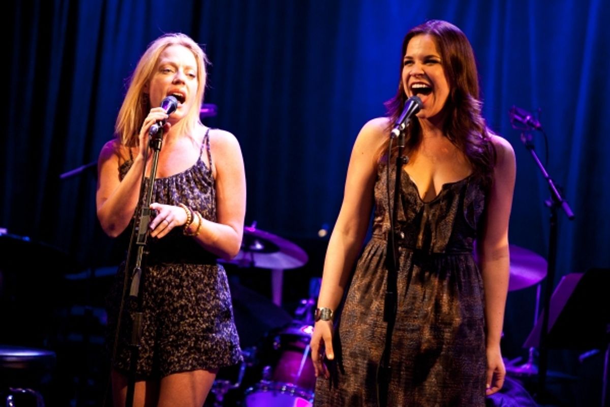 Sherie Rene Scott, Lindsay Mendez at 