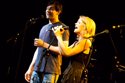 Greg Naughton, Kelli O'Hara Photo