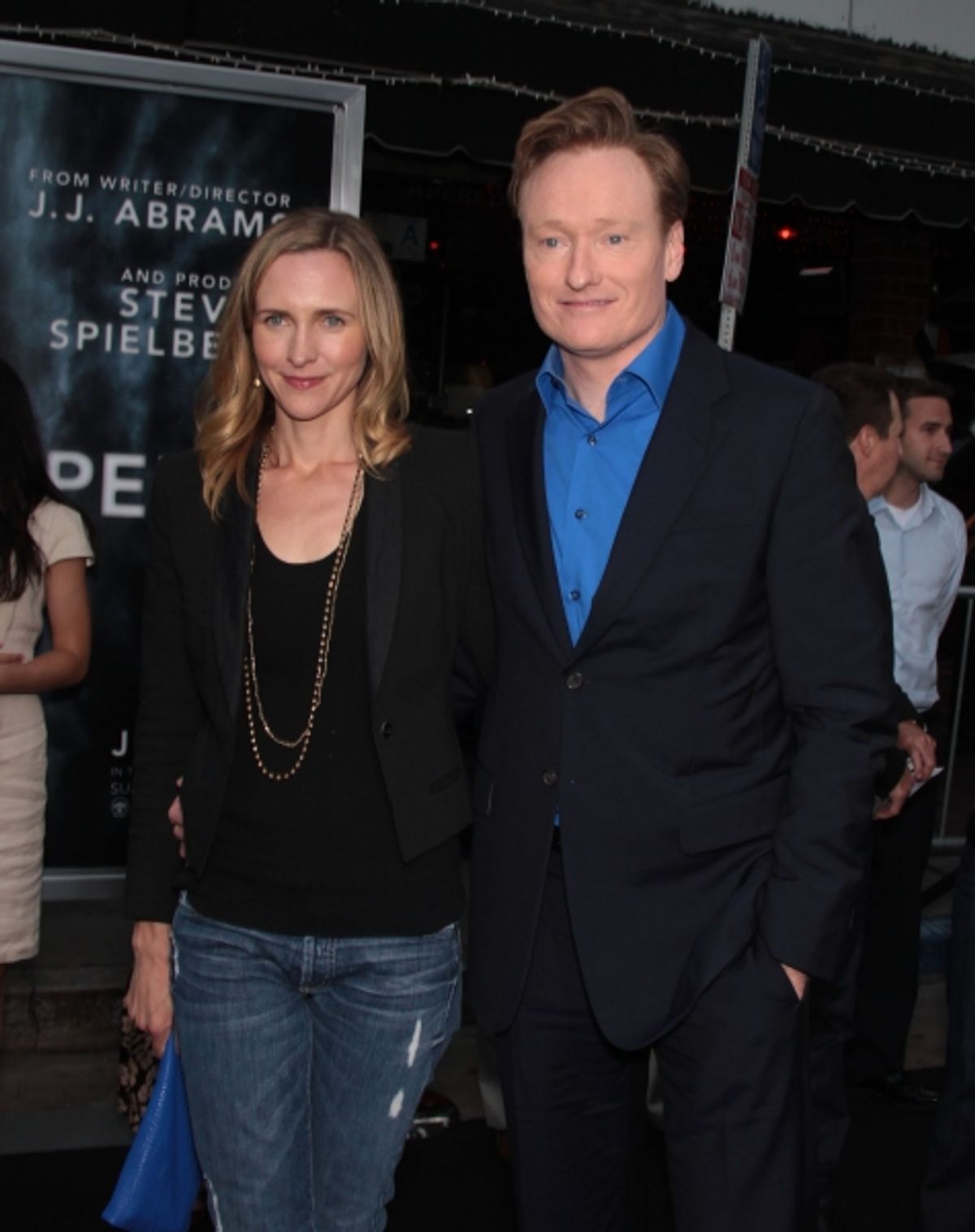 Conan O'Brien & Wife
