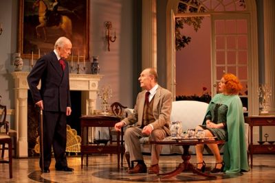 John Horton, Paxton Whitehead and Marsha Mason Photo