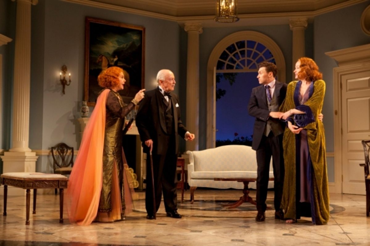 Marsha Mason, John Horton, Bryce Pinkham and Gretchen Hall  at 