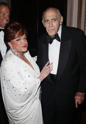 Connie Francis & Abe Vigoda attending the 2011 Friars Foundation Applause Award Gala  Photo