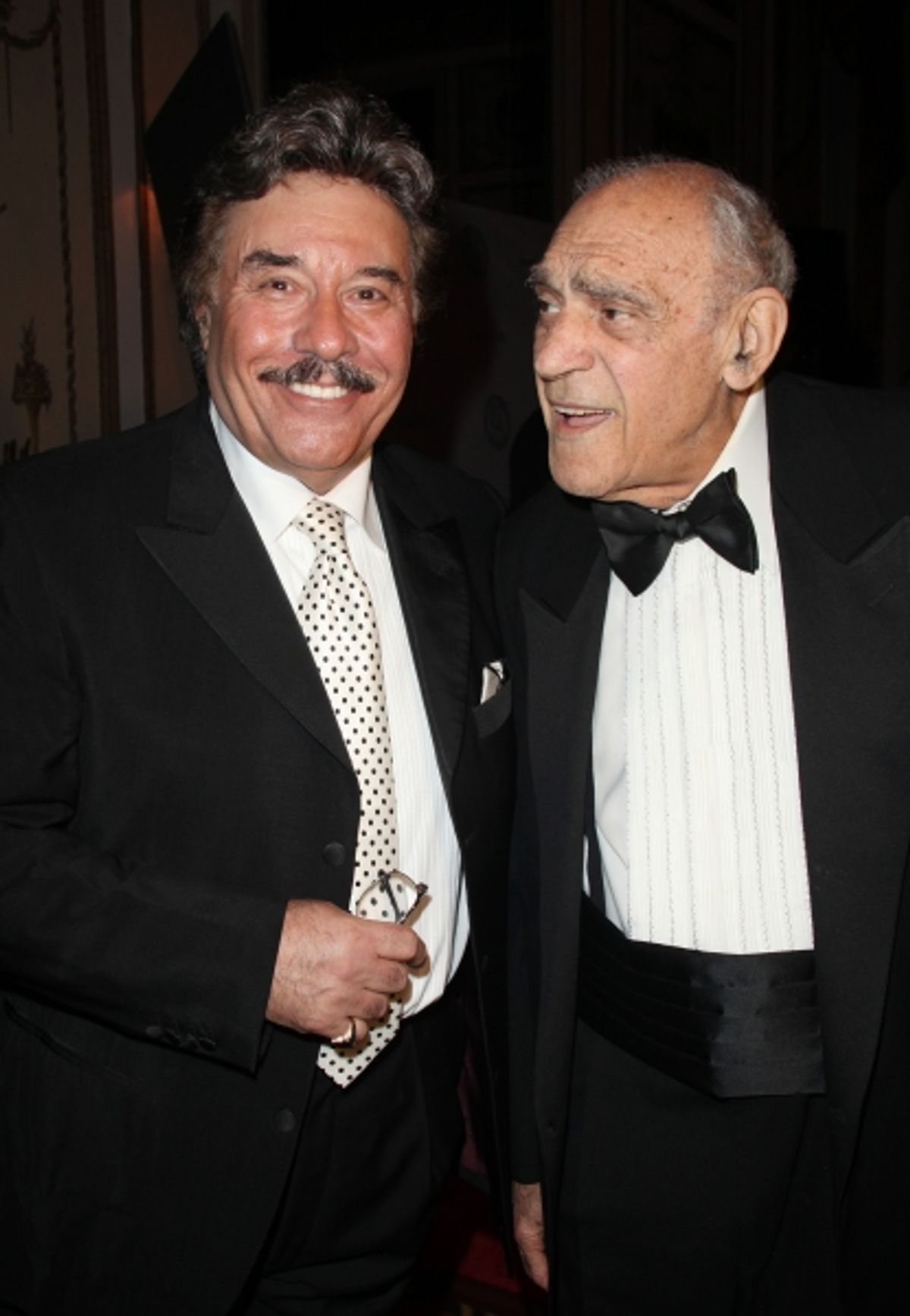 Tony Orlando & Abe Vigoda attending the 2011 Friars Foundation Applause Award Gala in New York City.  at 