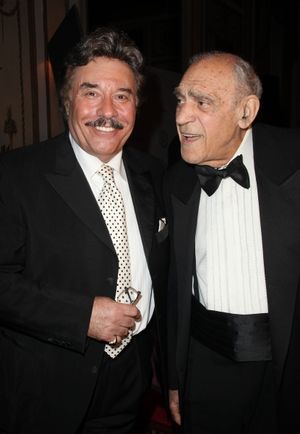 Tony Orlando & Abe Vigoda attending the 2011 Friars Foundation Applause Award Gala in Photo