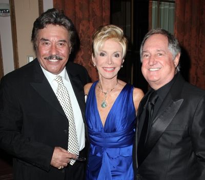 Tony Orlando with Liba Sedaka & Neil Sedaka attending the 2011 Friars Foundation Appl Photo