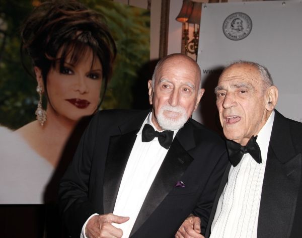Dominic Chianese and Abe Vigoda attending the 2011 Friars Foundation Applause Award G Photo