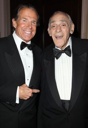 Bill Boggs & Abe Vigoda attending the 2011 Friars Foundation Applause Award Gala in N Photo