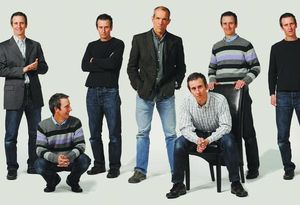 Timothy McCracken(s) and John Hutton in A NUMBER Photo