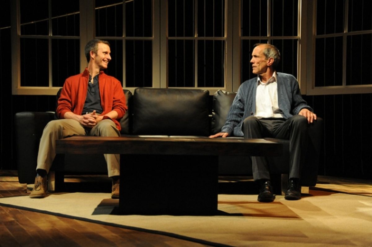 Timothy McCracken and John Hutton at 