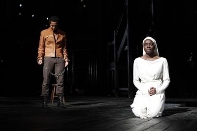 AndrÃ© Holland and Danai Gurira
 Photo