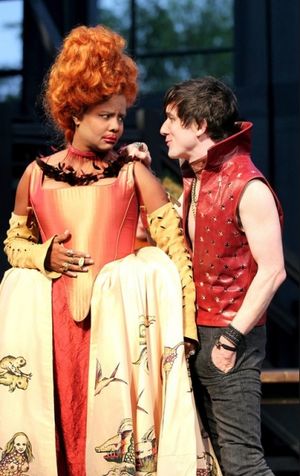 Tonya Pinkins and Carson Elrod Photo