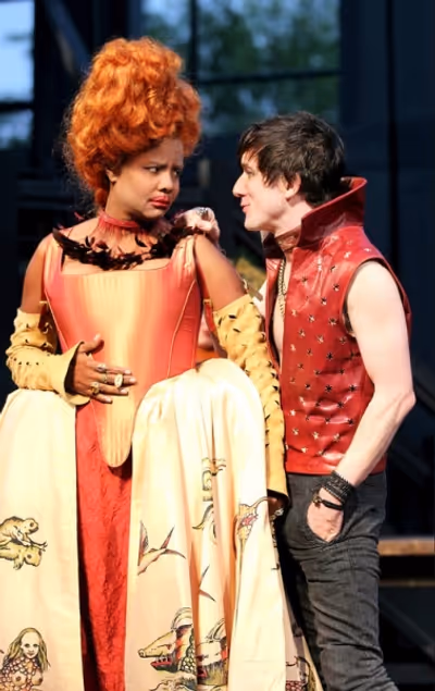 Tonya Pinkins and Carson Elrod Photo