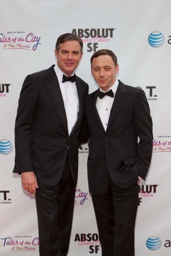  Choreographer Larry Keigwin (right) with boyfriend Chris Keesee Photo