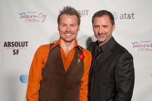  Keith A. Bearden with boyfriend David Nelson  Photo