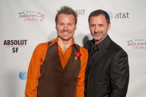  Keith A. Bearden with boyfriend David Nelson  Photo