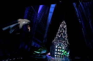 Jennifer Damiano, Reeve Carney and Patrick Page Photo