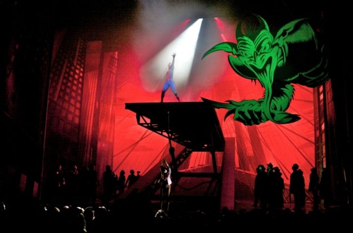 Spider-Man Turn Off the Dark Production Photo