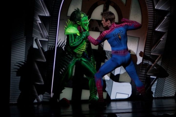 Spider-Man Turn Off the Dark Production Photo