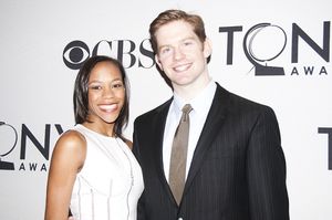 Nikki M. James & Rory O'Malley Photo