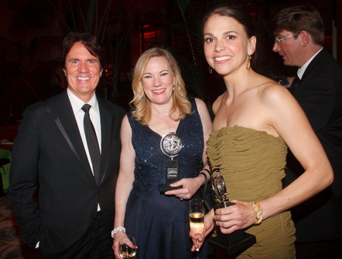 Rob Marshall, Kathleen Marshall, and Sutton Foster at 
