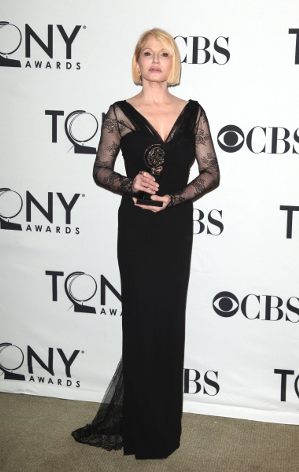 Ellen Barkin in the Press Room at The 65th Annual Tony Awards in New York City.  at 