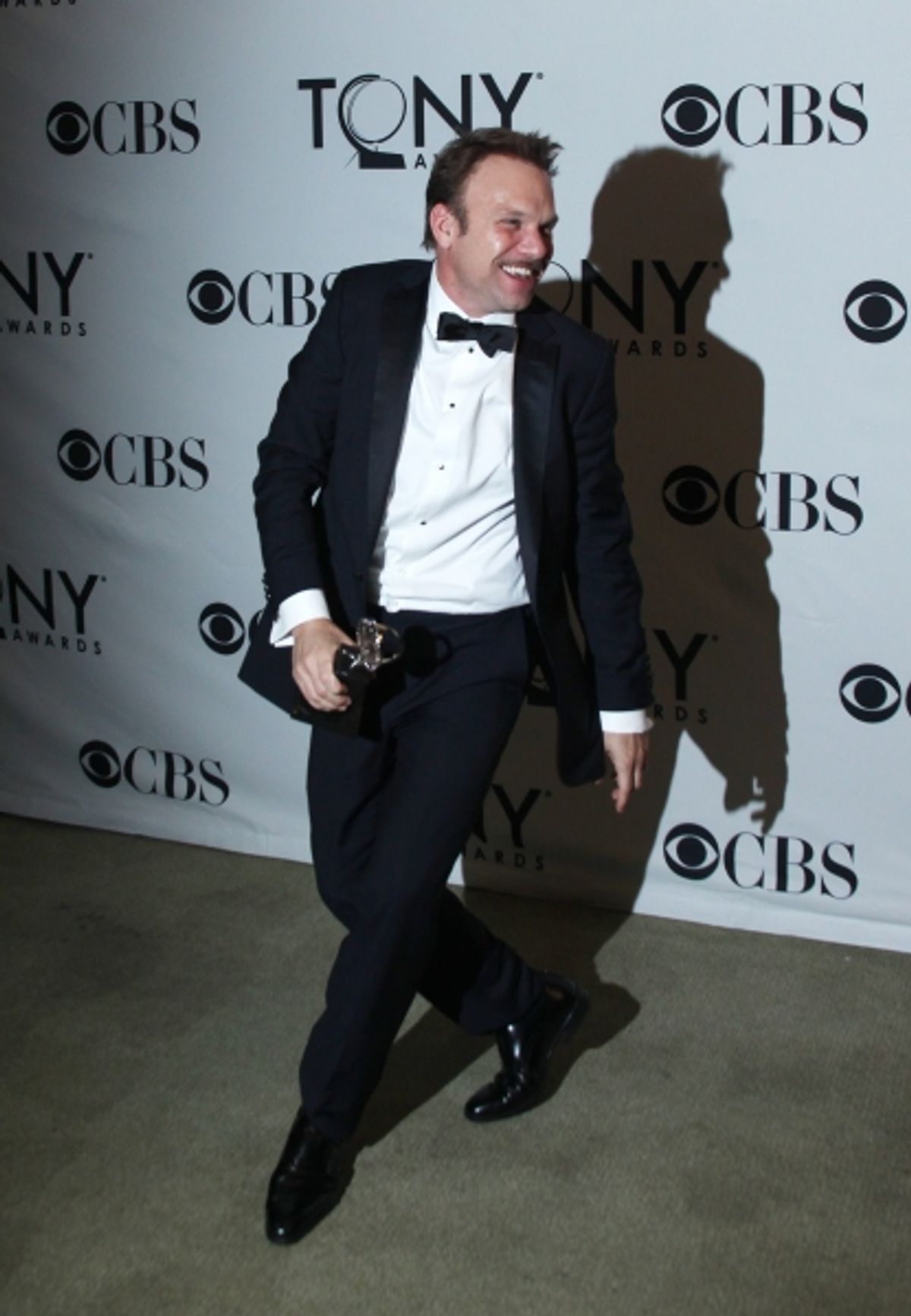Norbert Leo Butz in the Press Room at The 65th Annual Tony Awards in New York City.  at 