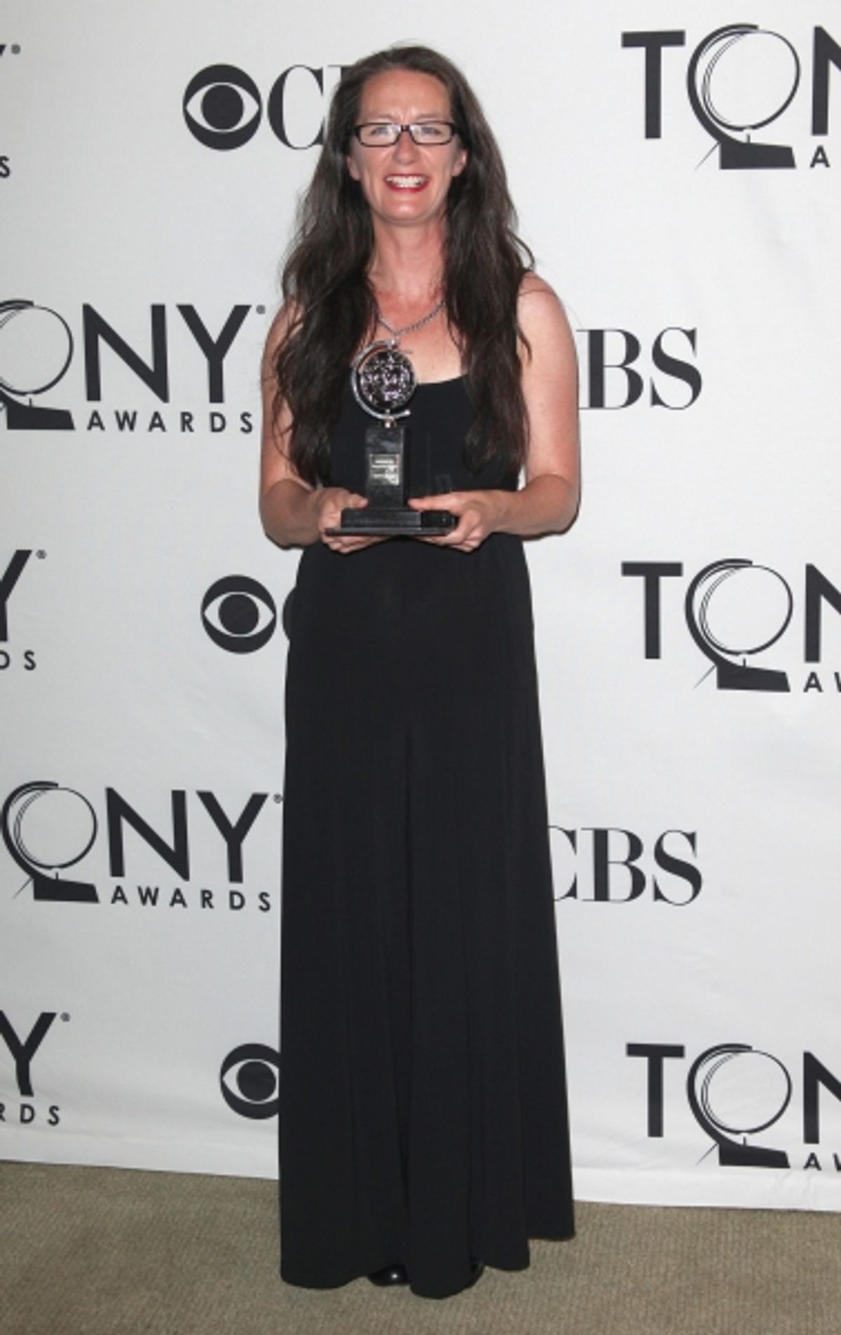 Paule Constable in the Press Room at The 65th Annual Tony Awards in New York City.  at 
