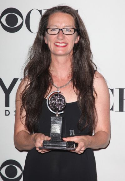Paule Constable in the Press Room at The 65th Annual Tony Awards in New York City.  Photo