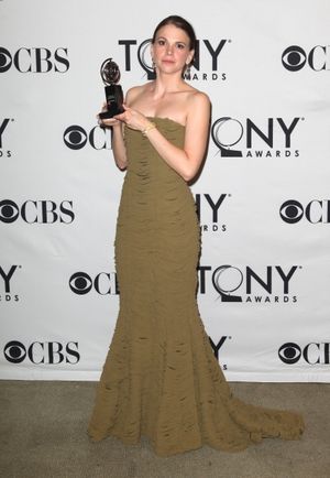 Sutton Foster in the Press Room at The 65th Annual Tony Awards in New York City.  Photo