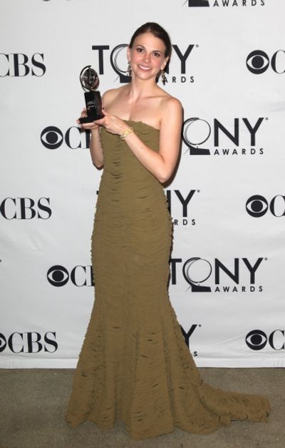 Sutton Foster in the Press Room at The 65th Annual Tony Awards in New York City.  Photo