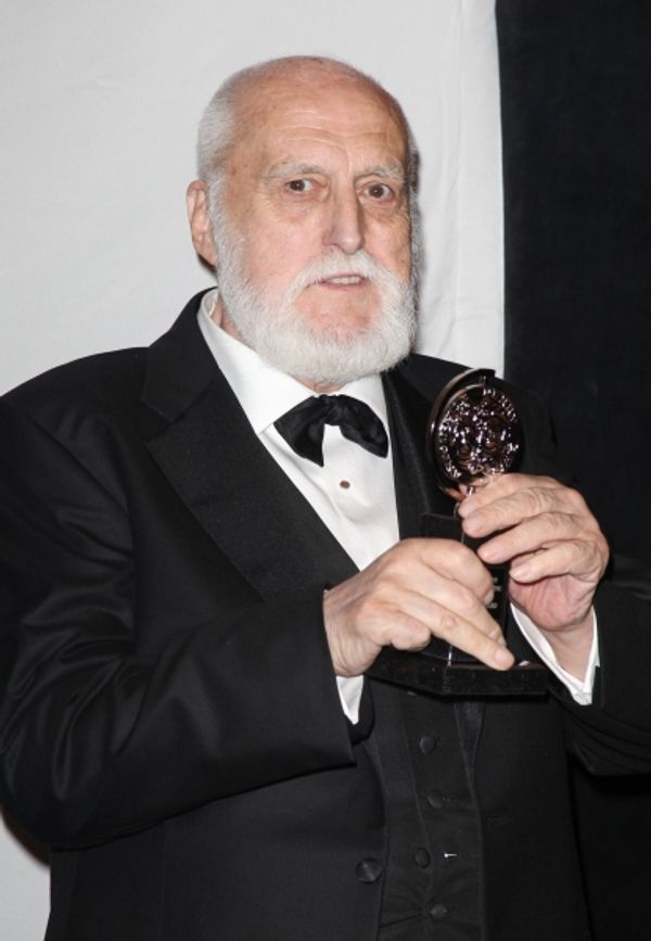 Desmond Heeley in the Press Room at The 65th Annual Tony Awards in New York City.  Photo