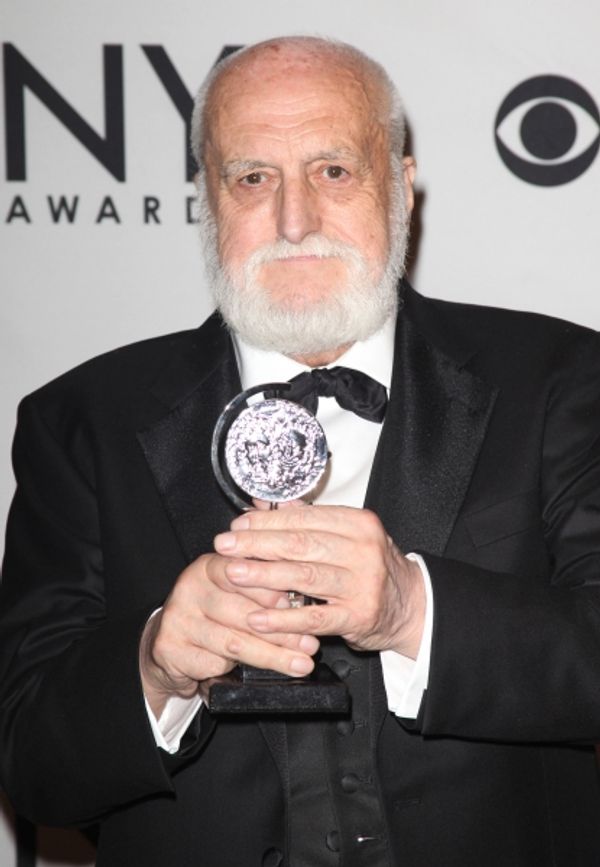 Desmond Heeley in the Press Room at The 65th Annual Tony Awards in New York City.  Photo