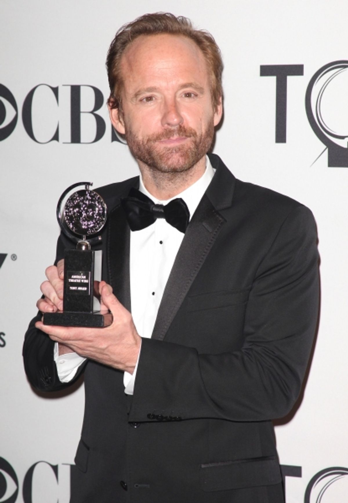 John Benjamin Hickey in the Press Room at The 65th Annual Tony Awards in New York City.  at 